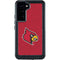 University of Louisville Red Background Galaxy S24 Plus Waterproof Case